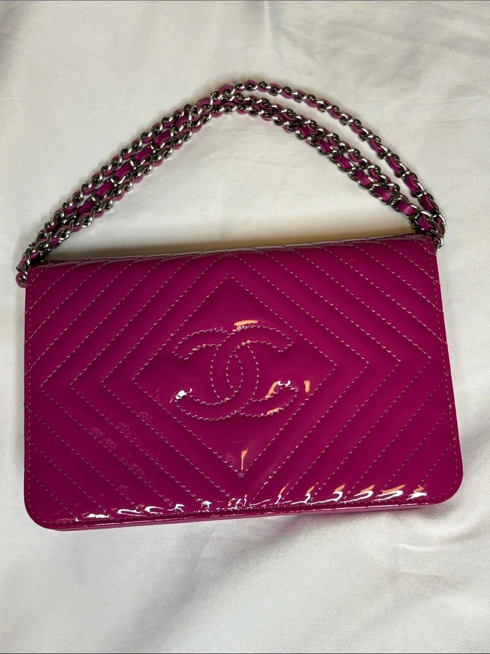 ULTRA-RARE Chanel pink 3-way Bag / WOC New zero signs of wear